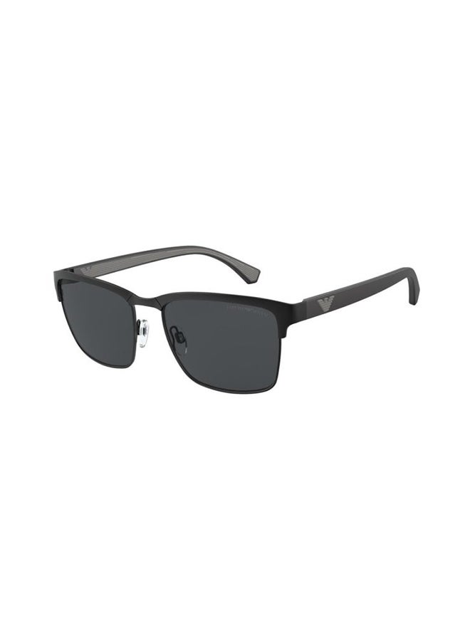 EMPORIO ARMANI Men Wayfarer Frame Sunglasses EM-2087-301487-56 - Image 1